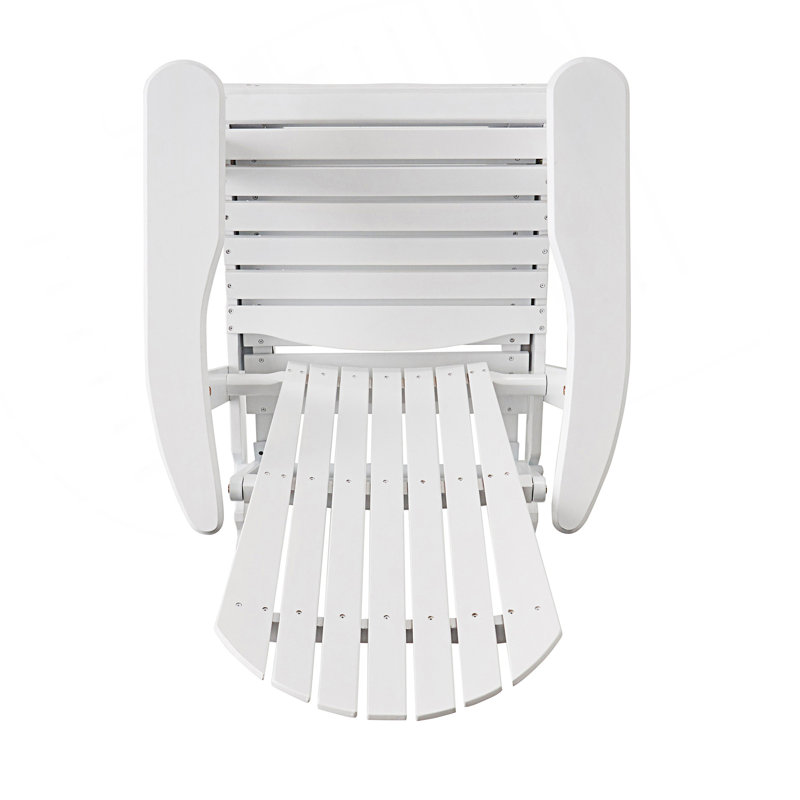 Reclining Adirondack Chair, White