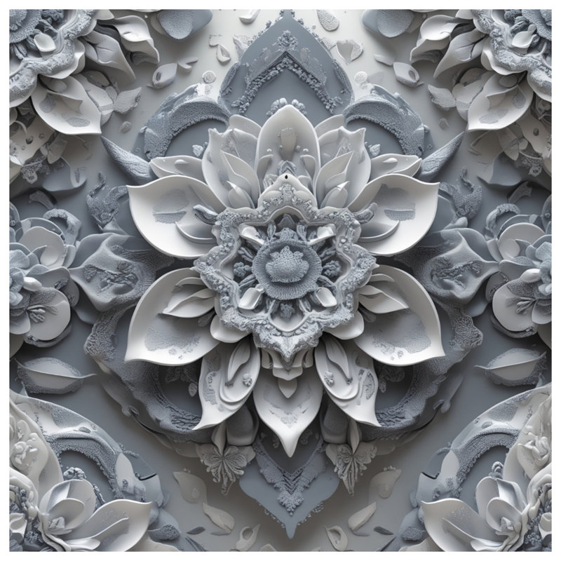Tapisserie murale Intricate, 68in H x80in W with 4 Grommets