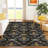 Machine Washable Indoor/Outdoor Chantille ACN2544 Damask Rug-373422660-373422658