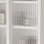 Armoire de toilette blanche à panneau de particules avec 2 ports USB
