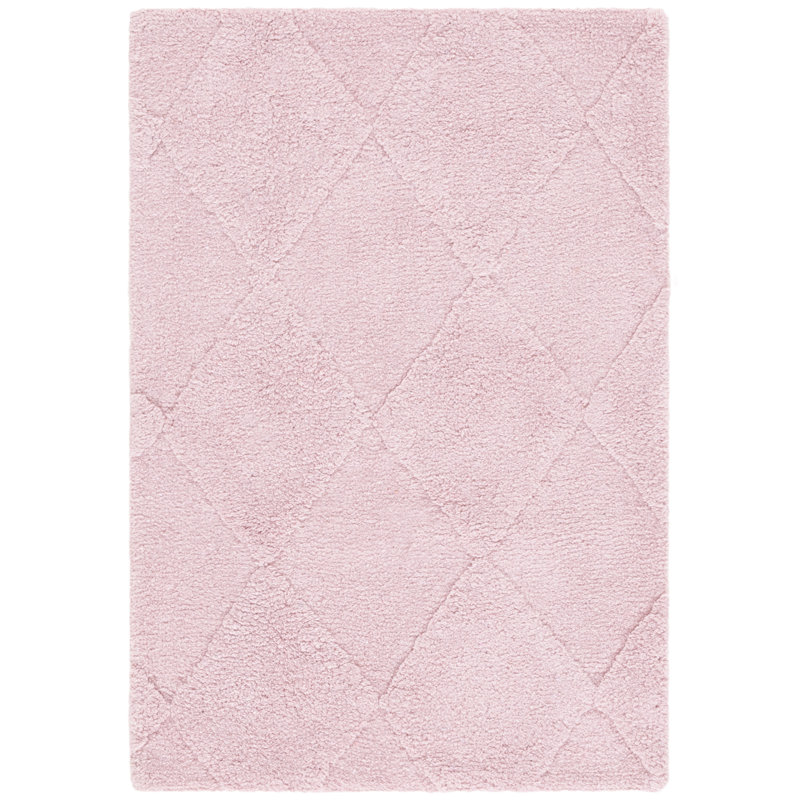Easy Care 226 Hand Tufted Recycled Cotton Machine Washable Geometric Indoor Use Only Rug, Rectangle 6' x 9'