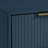 Granville 18" W Modern 2-Drawer Solid Wood Nightstand in Midnight Blue-1933293605