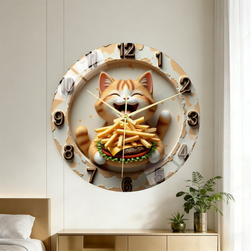 Horloge murale 16 po