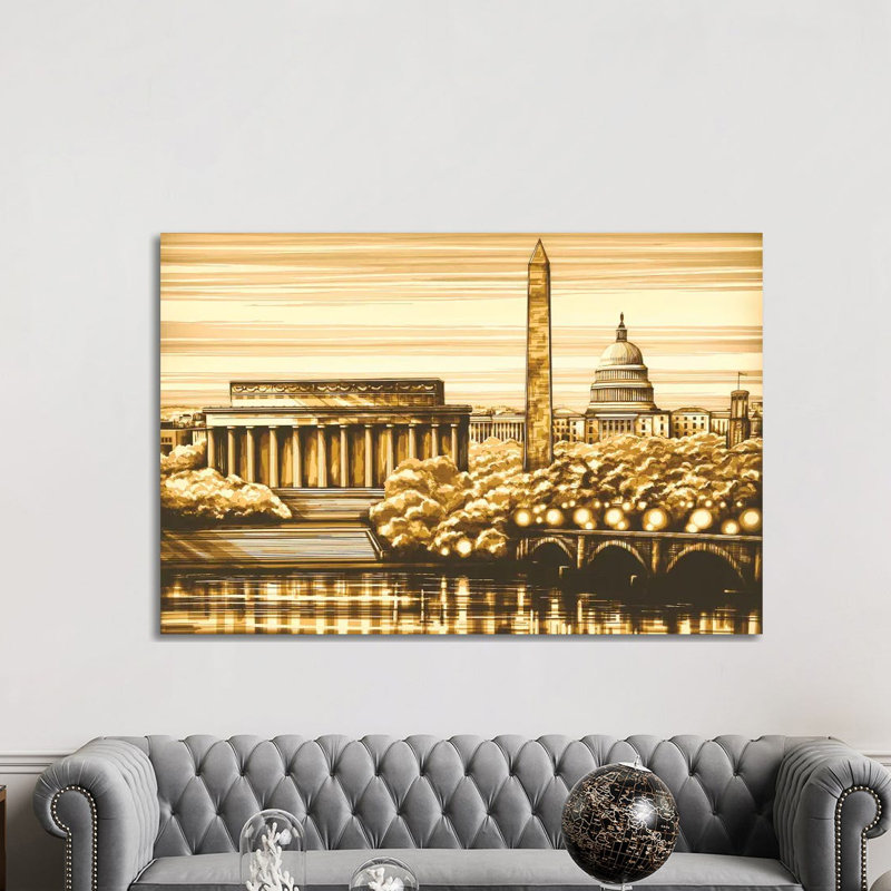 Washington by Max Zorn - Print on Canvas, Wrapped Canvas, 66.04 cm H x 45.72 cm W x 3.175 cm D