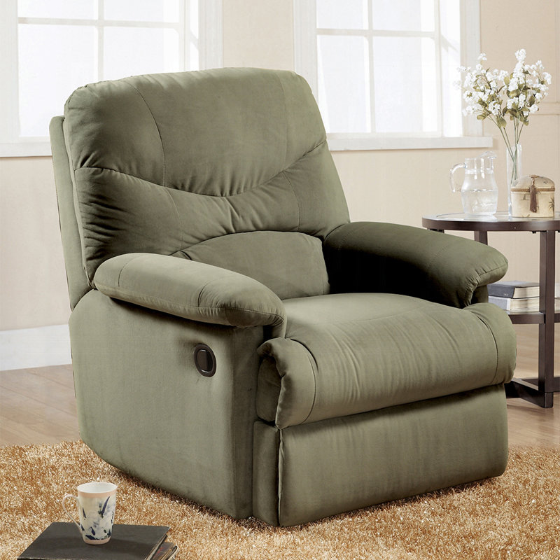 Fauteuil inclinable Arcadia Motion, microfibre sauge, Sauge