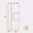3-Shelf Rectangle Medicine Cabinet