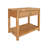 Reed End Table with Storage