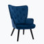 Fauteuil à oreilles capitonné de 29,96 po de largeur