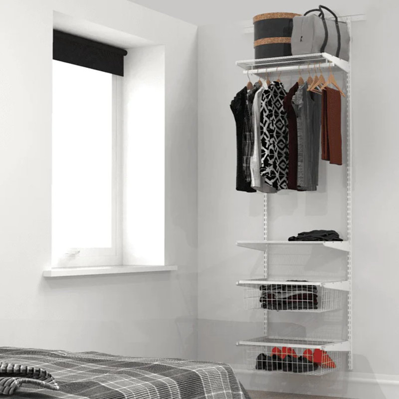 Bryanne Stainless Steel Wardrobe