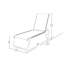 Gardenella Outdoor Chaise Lounge-86170758