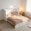 Grand lit escamotable avec prise USB et tiroir de rangement