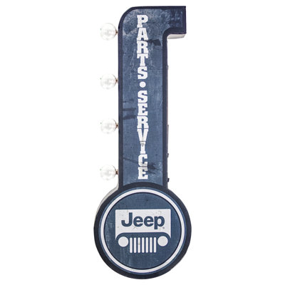 Jeep Parts and Service LED Sign