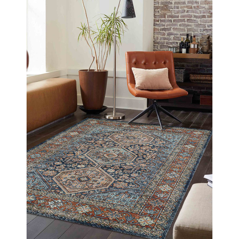 Karpinski Navy Rug 9'3" x 11'10"