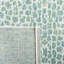 Tapis intérieur / extérieur ivoire / vert à imprimé animal-1809589792