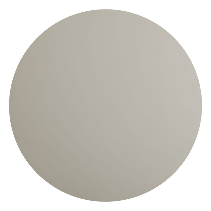 Apt Café Round Dining Table, Putty, 36" W x 36" L, White Oak