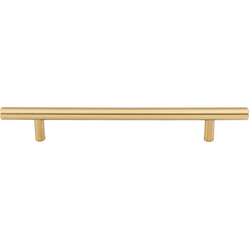 Honey Bronze Modern Bar Pull with Mounting Hardware