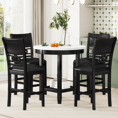 5 Piece Dining Set Dining Table Set Dining Room Set Dining Set Kitchen Table and Chairs