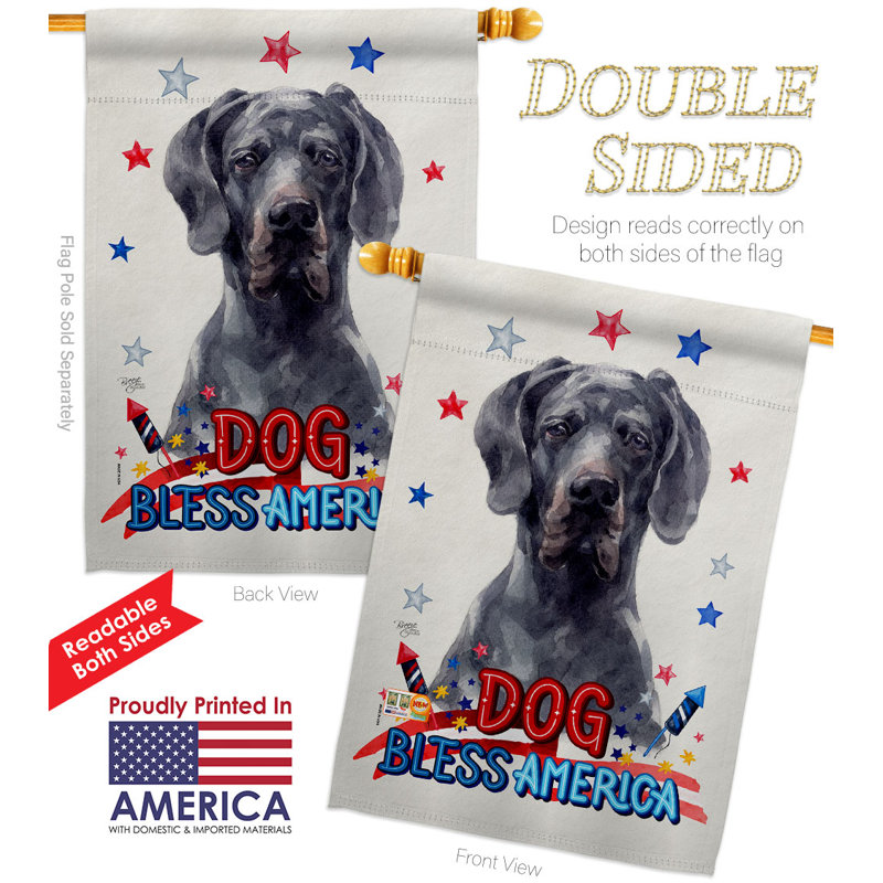 Double Sided Polyester Animal, 40" H x 28" W