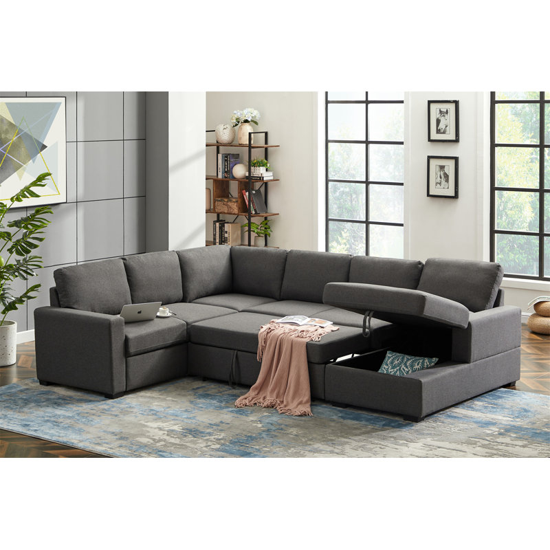 Canapé modulaire rembourré 4 pièces Ketterman