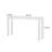 Chinese style modern simple brown console table-371704040