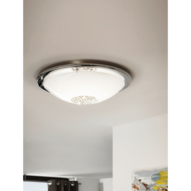 Abbdelrahmane Glass LED Flush Mount