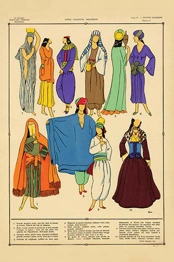 Modern Egyptian Feminine Costume Buyenlarge