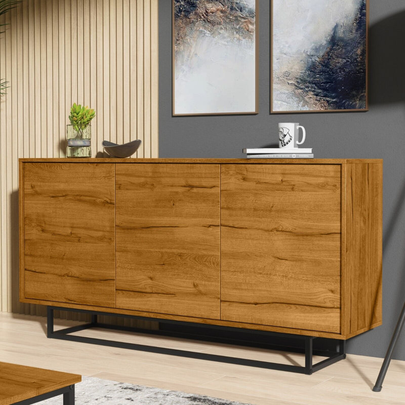 Erentraud 160cm Sideboard, Oak