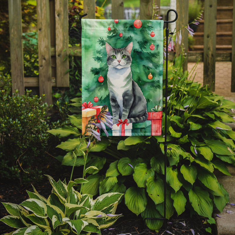 Drapeau de jardin Pixie Bob, Ural Rex gris