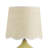 21" Ceramic Table Lamp With Oatmeal Shade-443480014