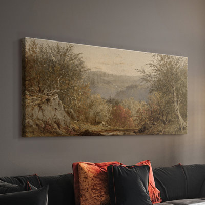 Série paysage - DCCLIV - Toile tendue avec châssis - Prêt à accrocher
