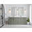 Esin 84'' Double Bathroom Vanity with Top-78600242