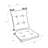 ARDEN Plush Indoor/Outdoor Rocking Chair Cushion Set, 18 x 20-108730142