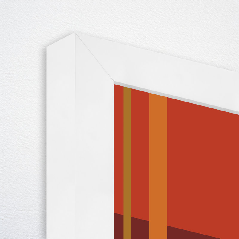Intersecting Forms Mirror, 40" H x 60" W