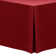 Ultimate Textile Fitted Polyester Tablecloth Rectangular Tables