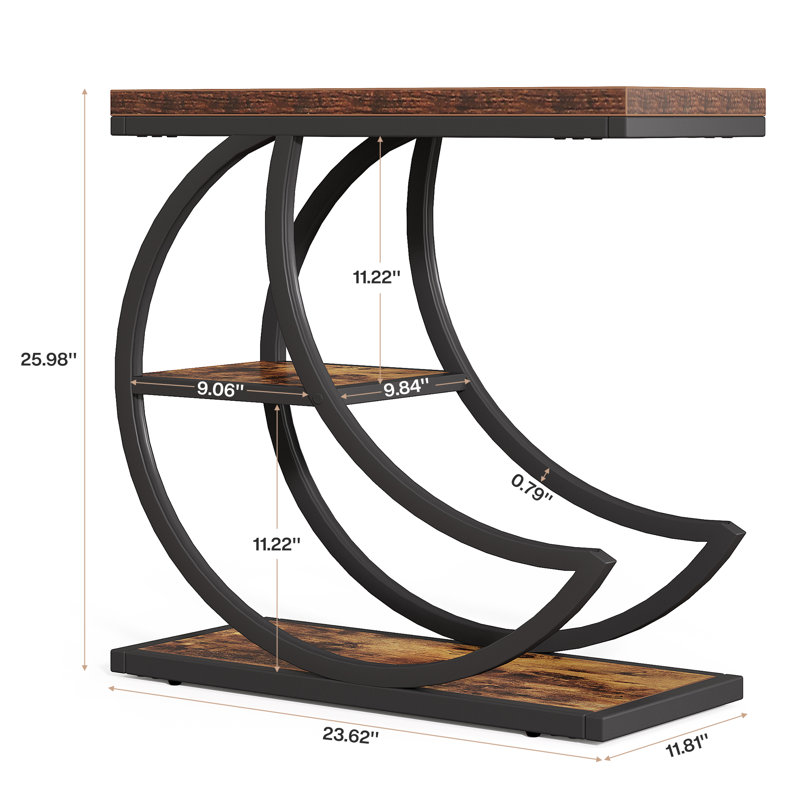Side Table with Storage