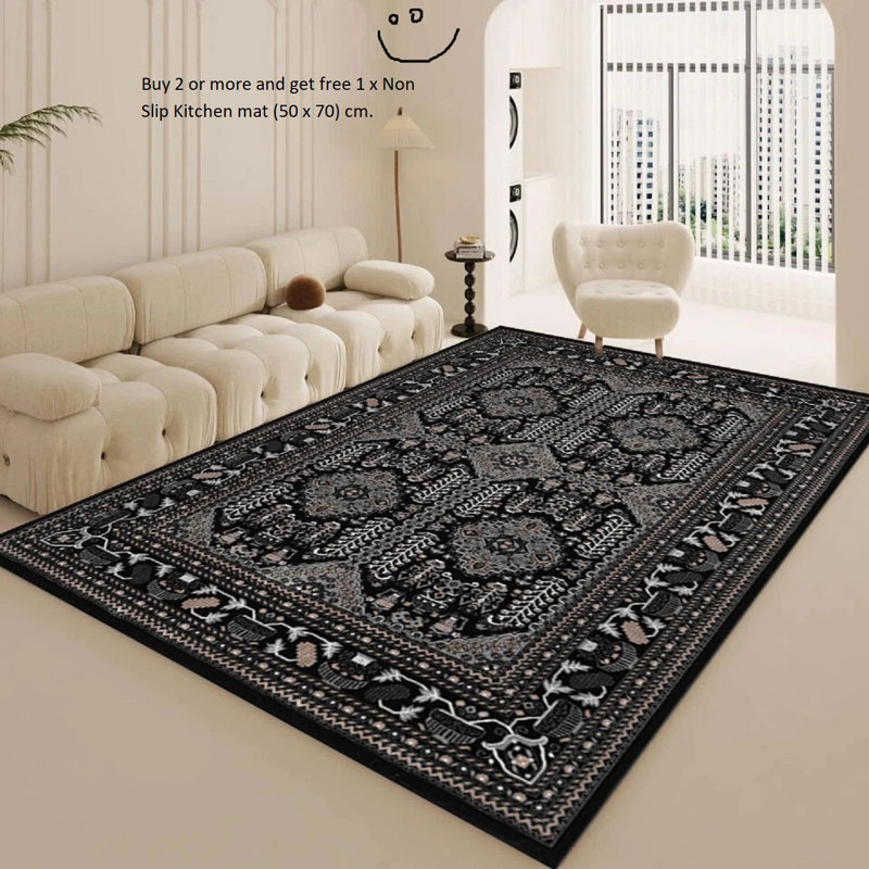 Floral 200cm X 290cm Area Rug