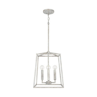 Lustre géométrique à 4 lumières Thea