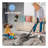 Collection L.Brown /Abstract Non-Shedding Living Room Bedroom Dining Home Office Stylish and Stain Resistant Area Rug-1201480928