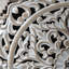 Armoire de rangement, armoire 4 portes, armoire décorative vintage