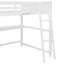 Lit mezzanine double en bois avec tiroirs-1805298461