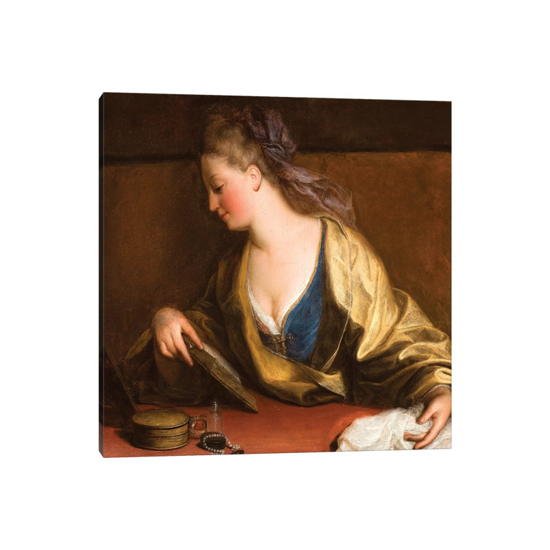 Portrait Of Mrs. Siddons by Angelica Kauffmann - Wrapped Canvas Painting, 30.48cm H x 30.48cm W x 1.91cm D