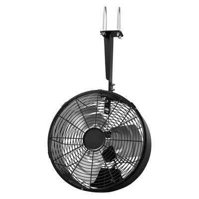 Ventilateur à effet de serre, ventilateur électrique puissant à circulation d'air de 1800 pi³ / min, 10 vitesses, 3 modes de sélection, contrôle ACL, fixation murale au plafond, ventilation rapide pour serre, patio, garage
