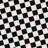 Tux Checkered 8 in. x 16 in. Matte Porcelain Mosaic Floor and Wall Tile
