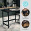 Bureau à tréteaux Martha Stewart Beckett-89798276