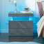 Dedorah 49cm W Particle Board / Chipboard Bedside Table-434021247