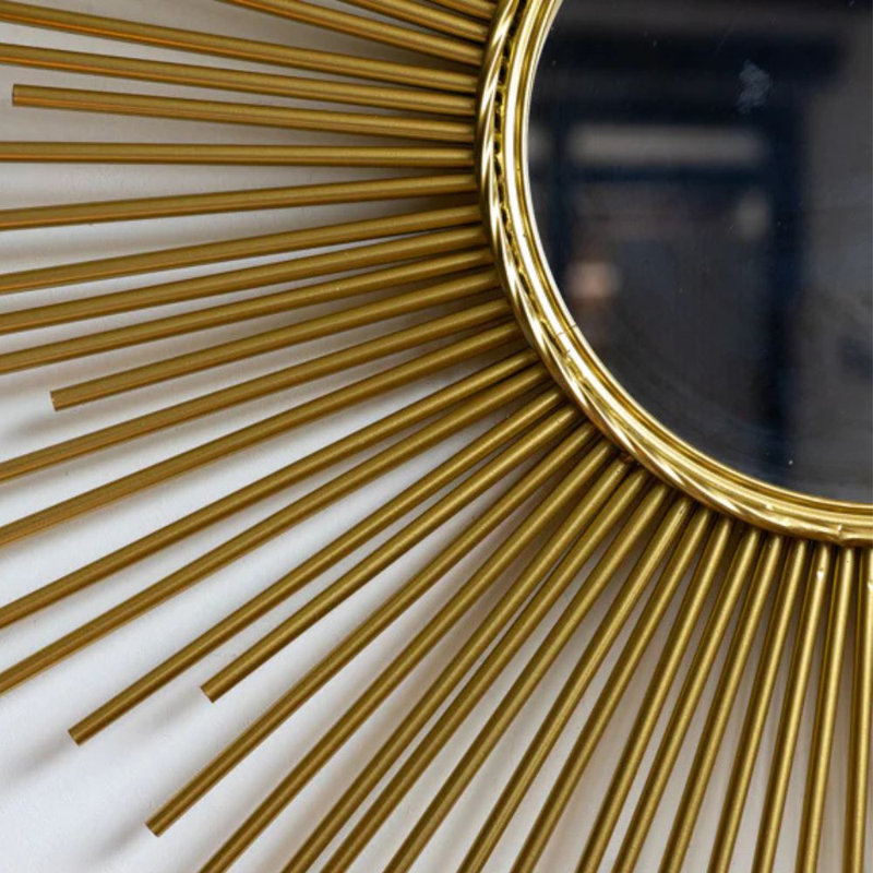 Miroir d'appoint mural Maquilon Sunburst
