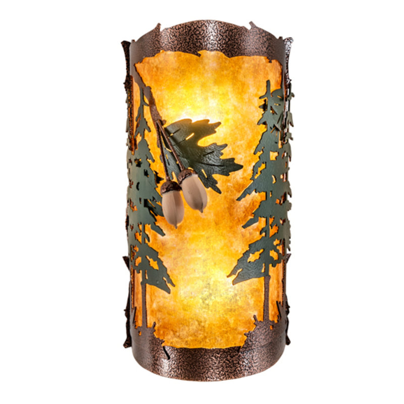 Jairon Steel Flush Mounted Sconce