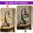 15.5" Tiffany Style Dragonfly Lotus Stained Glass Table Lamp With Cat-Shaped Base (Bulb Include)