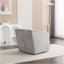 Fauteuil demi-tonneau pivotant à 360 ° Nice