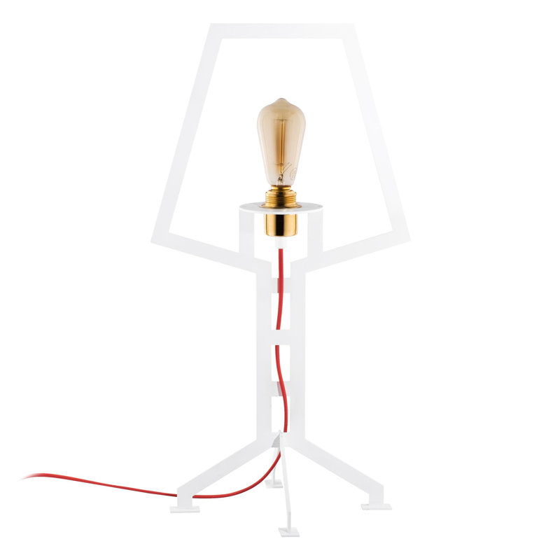Lampe de table blanche 25,59 "Akram